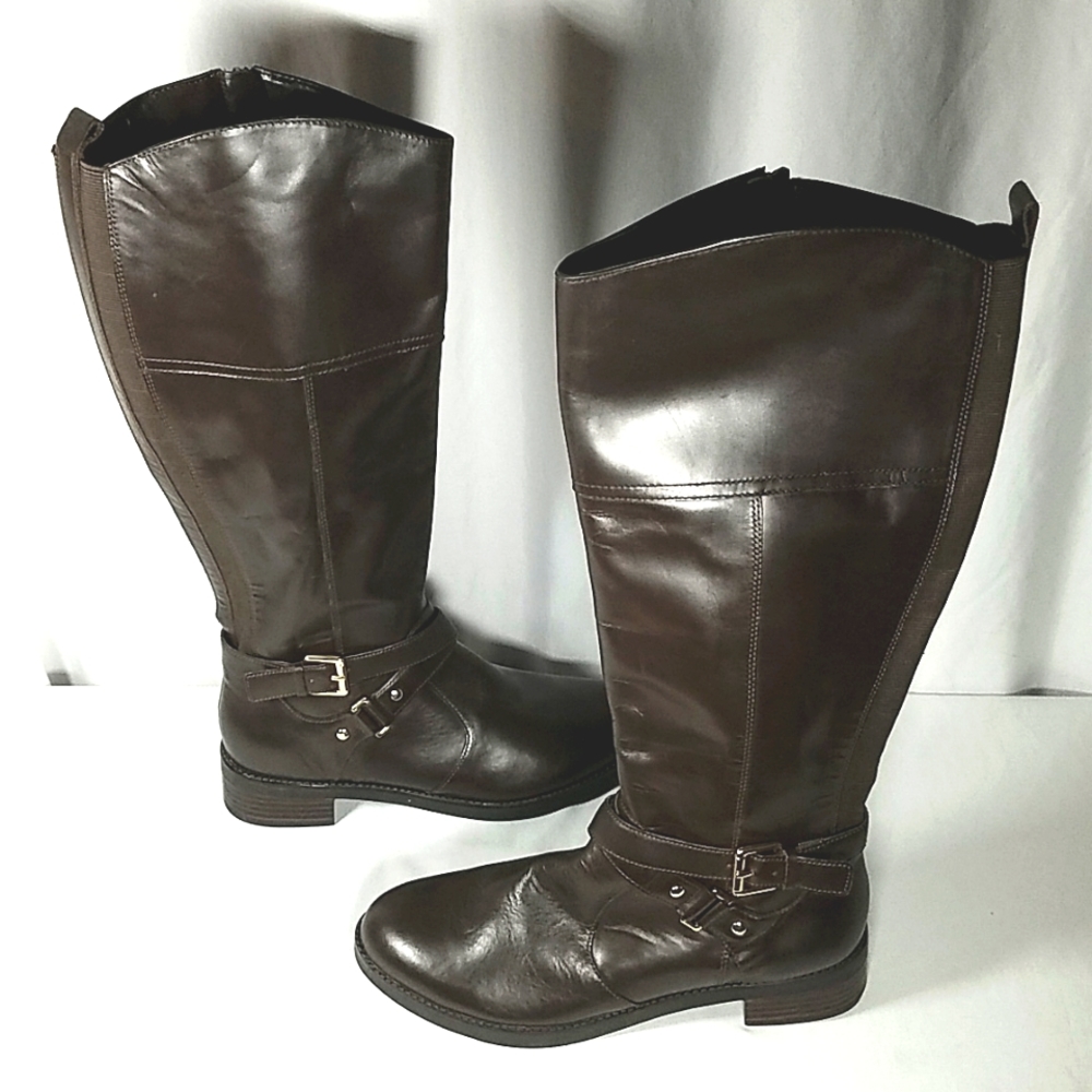 Bandolino Women's  Brown Noles Riding Boots Size 8.5M